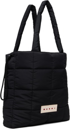 Marni Black Quilted Tote
