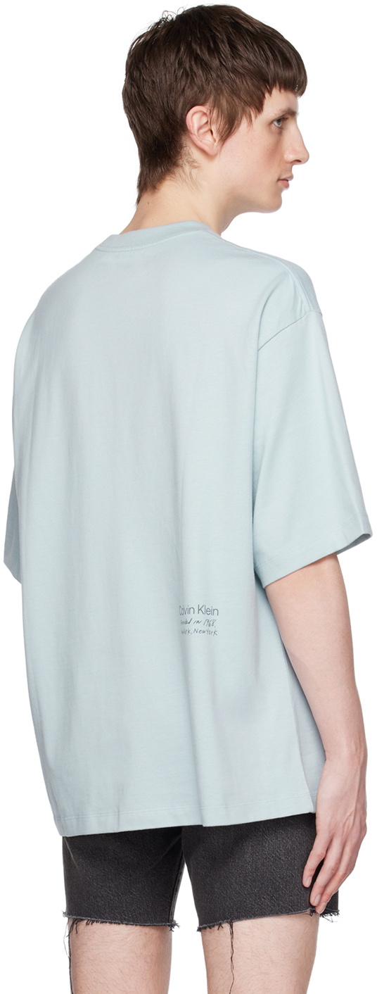 Calvin Klein Blue Relaxed T-Shirt