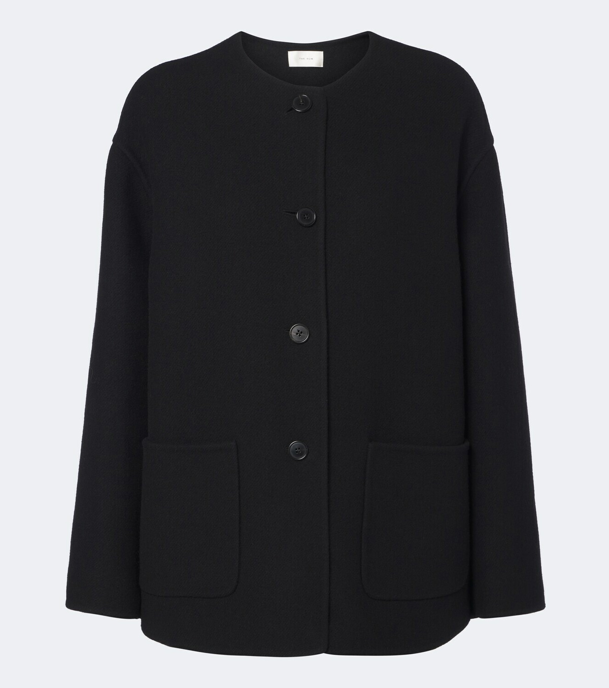 The Row Quintus wool and cashmere-blend jacket