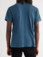 James Perse - Combed Cotton-Jersey T-Shirt - Blue