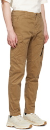 C.P. Company Tan Slim-Fit Cargo Pants
