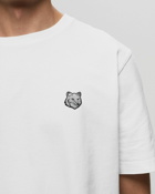 Maison Kitsune Bold Fox Head Patch Comfort Tee Shirt White White - Mens - Shortsleeves