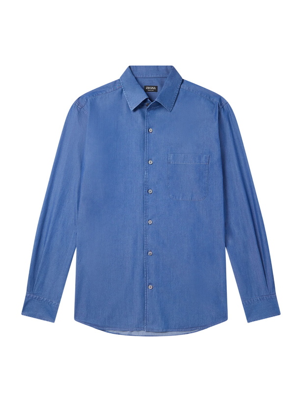 Photo: Zegna - Denim Shirt - Blue