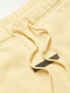 FEAR OF GOD ESSENTIALS - Straight-Leg Logo-Print Cotton-Blend Jersey Sweatpants - Neutrals