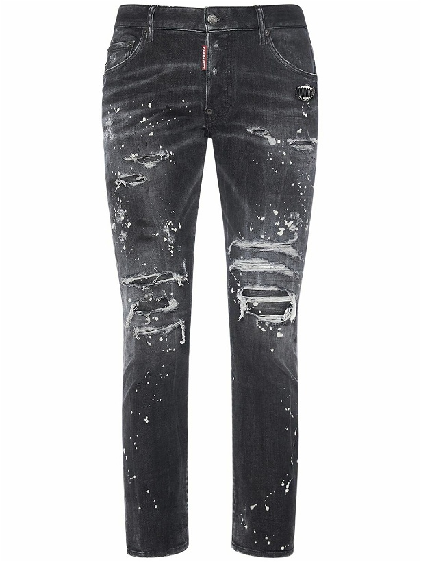 Photo: DSQUARED2 - Skater Painted Denim Jeans