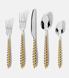 L'Objet x Jessica McCormack gold-plated stainless steel set