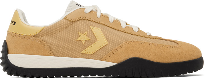 Photo: Converse Tan Run Star Retro Sport Low Top Sneakers