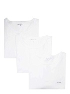 PAUL SMITH - 3-pack Logo Cotton T-shirt