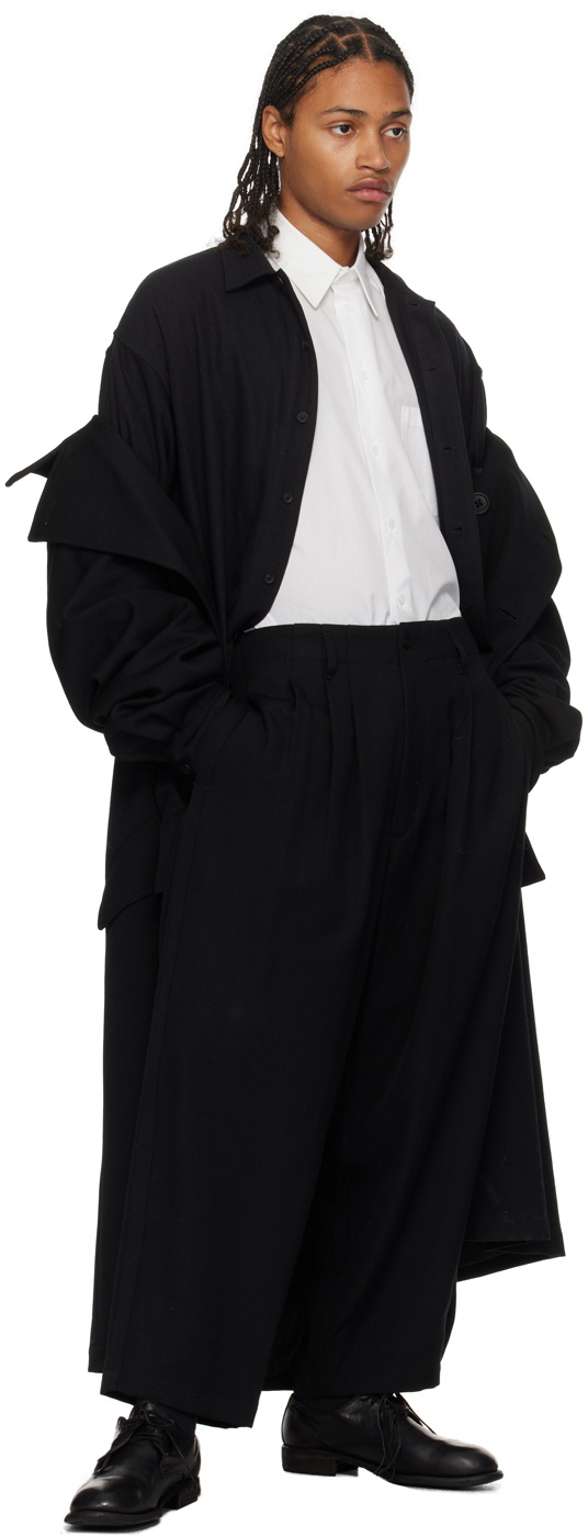 Y'S BY YOHJI YAMAMOTO white cotton shirt