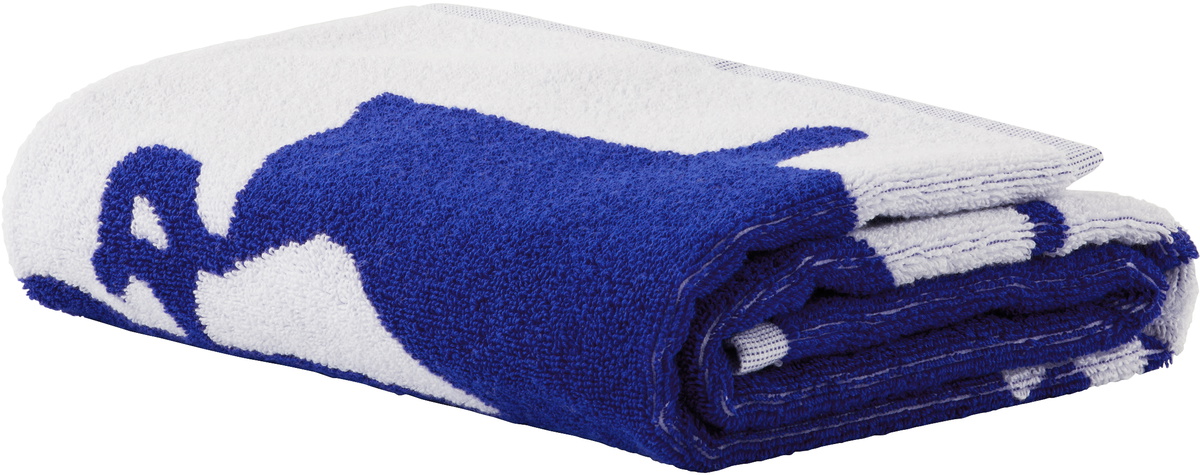 Burberry Navy & White Split EKD Hand Towel