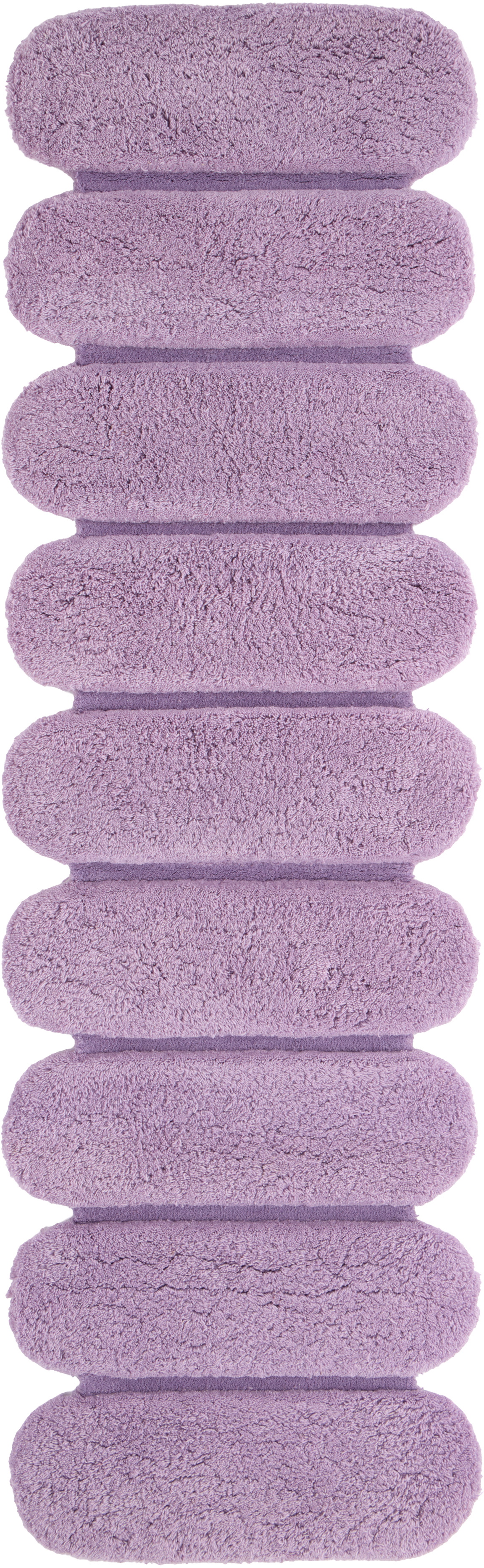 Mush Studios SSENSE Exclusive Purple Ribbed Runner Rug