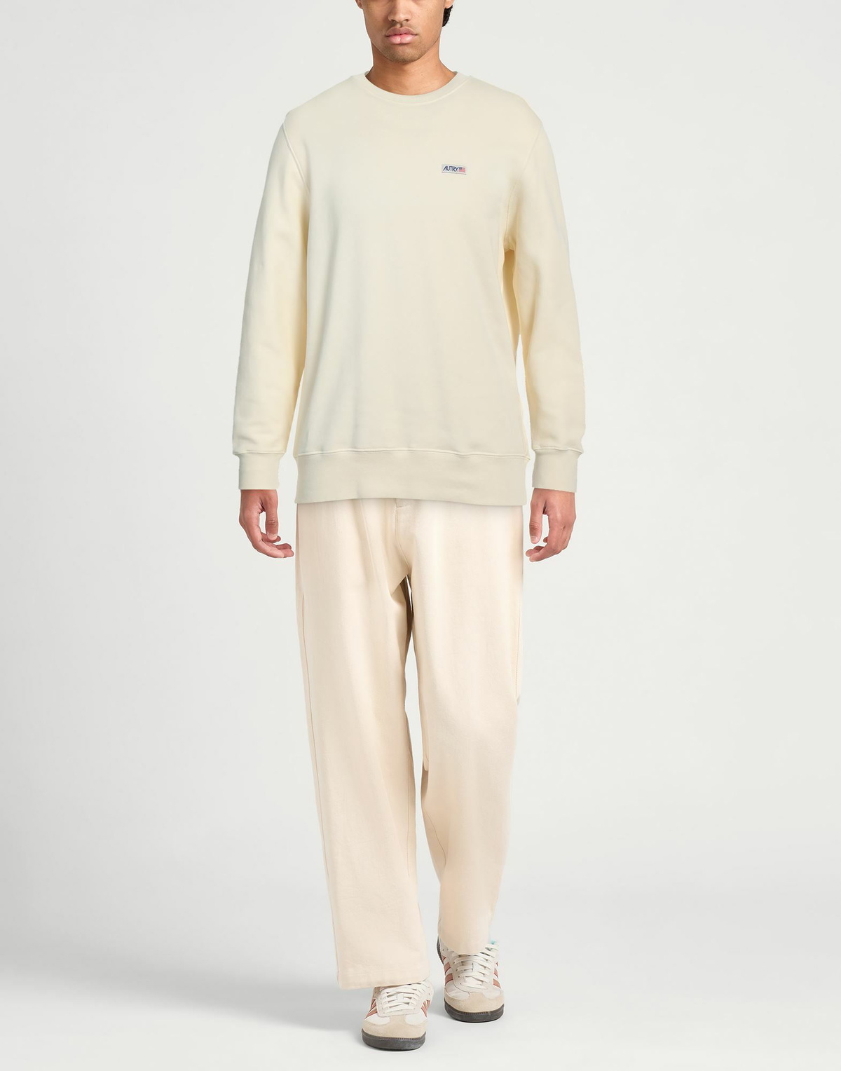 Autry Mens Sweatshirt Pastel in Yellow