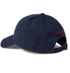 Polo Ralph Lauren - Logo-Embroidered Cotton-Twill Baseball Cap - Blue