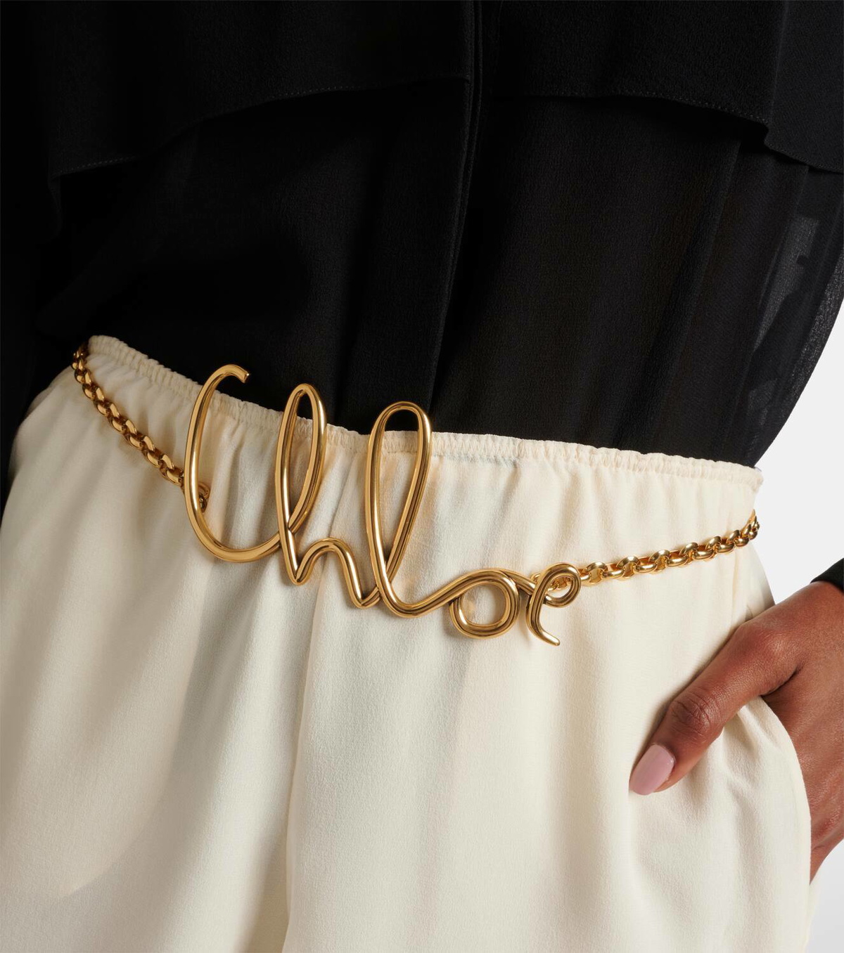 【関税&送料込】Chloe Chloe Iconic Small Chain Belt Chloé The Chloé Iconic Small Belt | Chloé IL