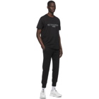 Givenchy Black Printed Patch Logo T-Shirt