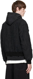 Represent Black 'Anarchy' Denim Jacket