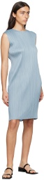 Pleats Please Issey Miyake Gray Monthly Colors August Midi Dress