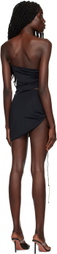 Jade Cropper Black Cut Out Minidress