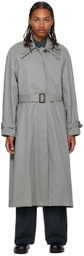 LOW CLASSIC Gray New Armhole Trench Coat