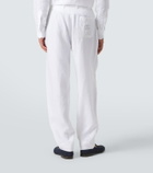 Dolce&Gabbana Linen tapered pants