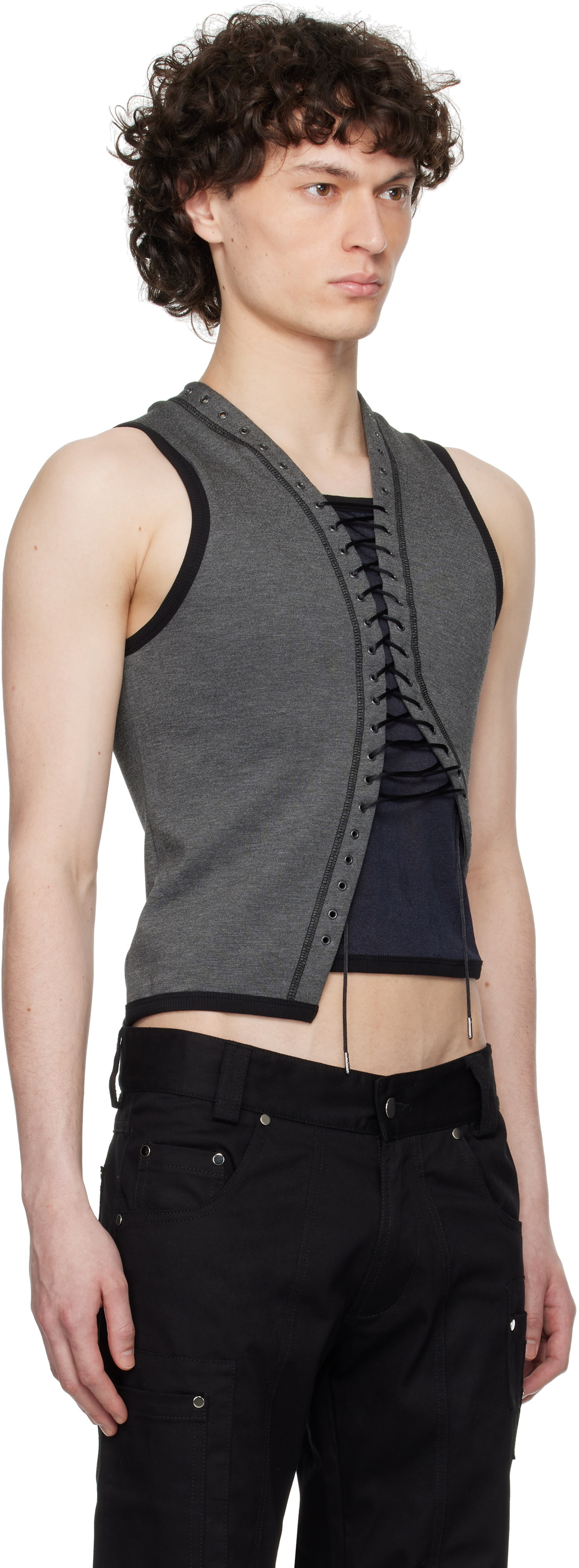 GmbH Gray Nancy Tank Top