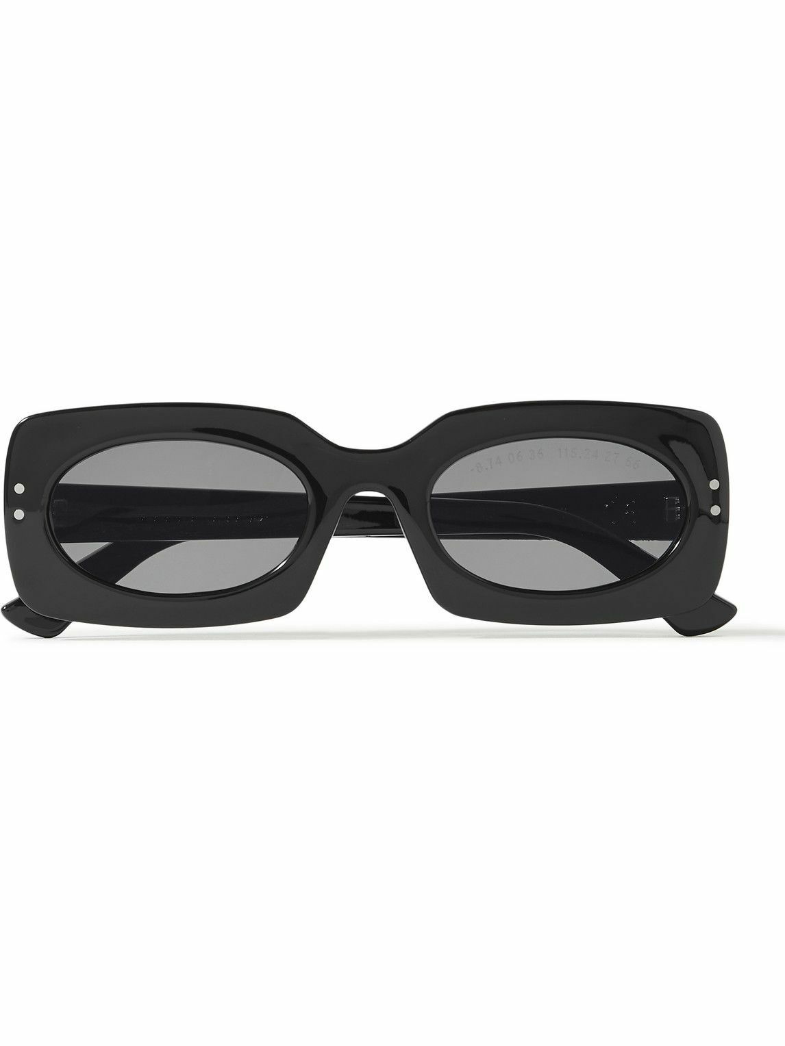 Photo: Clean Waves - Inez & Vinoodh Rectangle-Frame Parley Ocean Plastic® Sunglasses