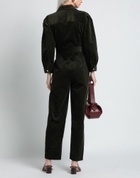 Sandro Womens Jumpsuit Military in Green