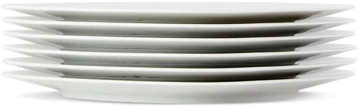 Photo: Alessi White Colombina 6-Piece Side Plates