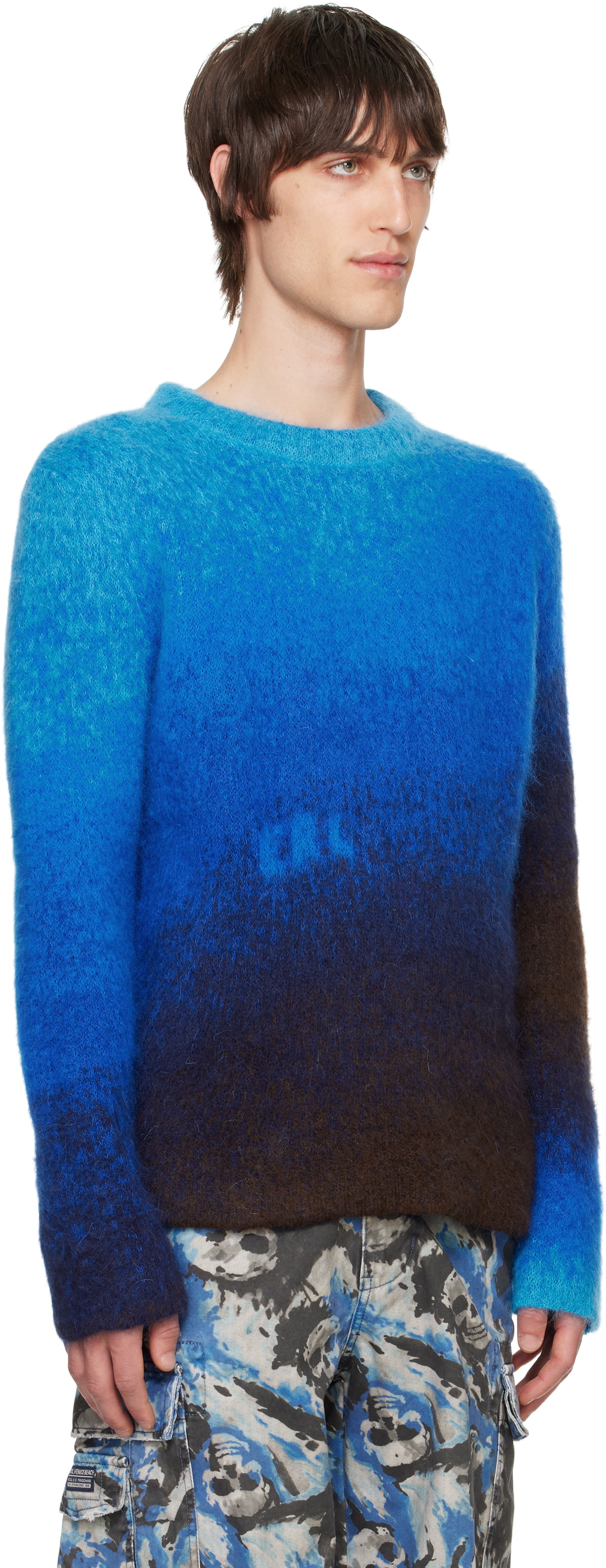 ERL Blue Gradient Sweater ERL
