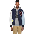 Opening Ceremony Navy Varsity Jacket