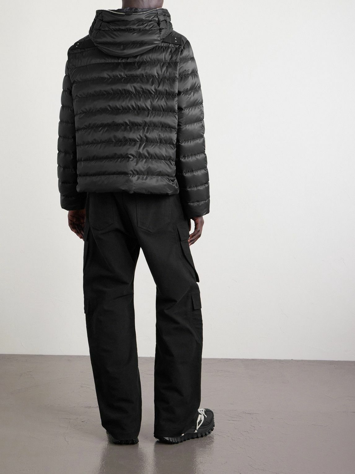 Rick Owens - Moncler Quilted Shell Down Jacket - Black