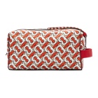 Burberry Red Monogram Pouch