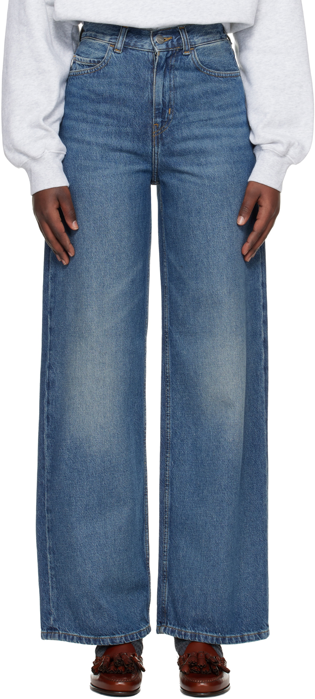 Carhartt Work In Progress Blue Jane Jeans