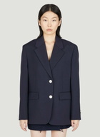 Prada Wool Mohair Suit Blazer