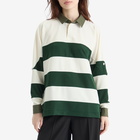TOGA ARCHIVES Women's TOGA Code Pique Jersey Polo Shirt in White