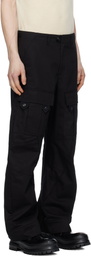 JiyongKim Gray Curved Wrap Trousers