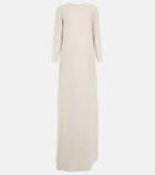 The Row - Stefos wool and silk gown