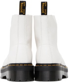 Dr. Martens White Zip Sinclair Boots