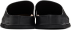 Common Projects Black Leather Slip-on Loafers