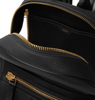 TOM FORD - Full-Grain Leather Backpack - Black