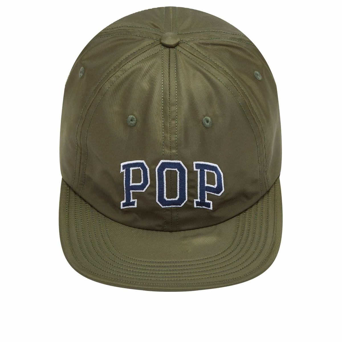 Pop Trading Company Arch 6 Panel Flexfoam Unisex Cap Blue