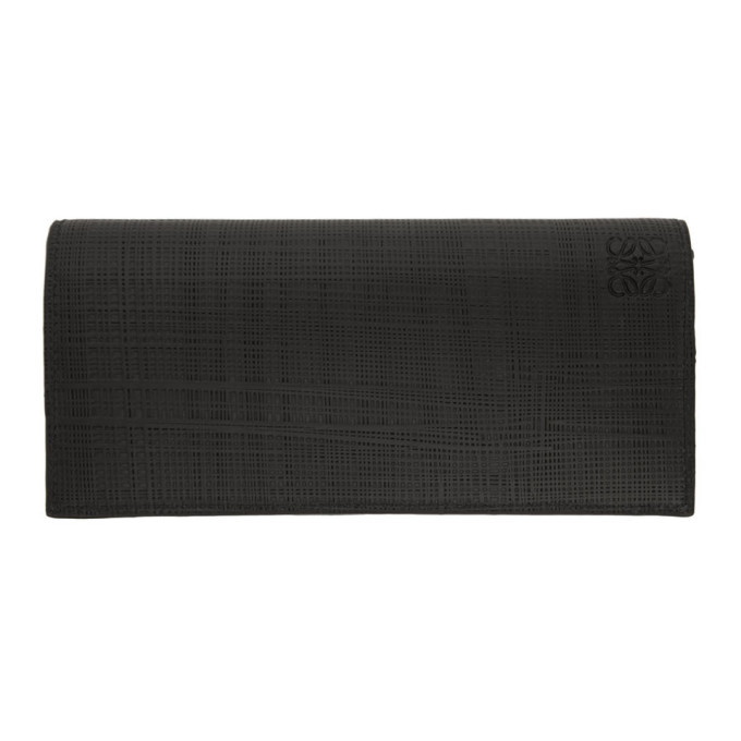 Photo: Loewe Black Long Horizontal Wallet