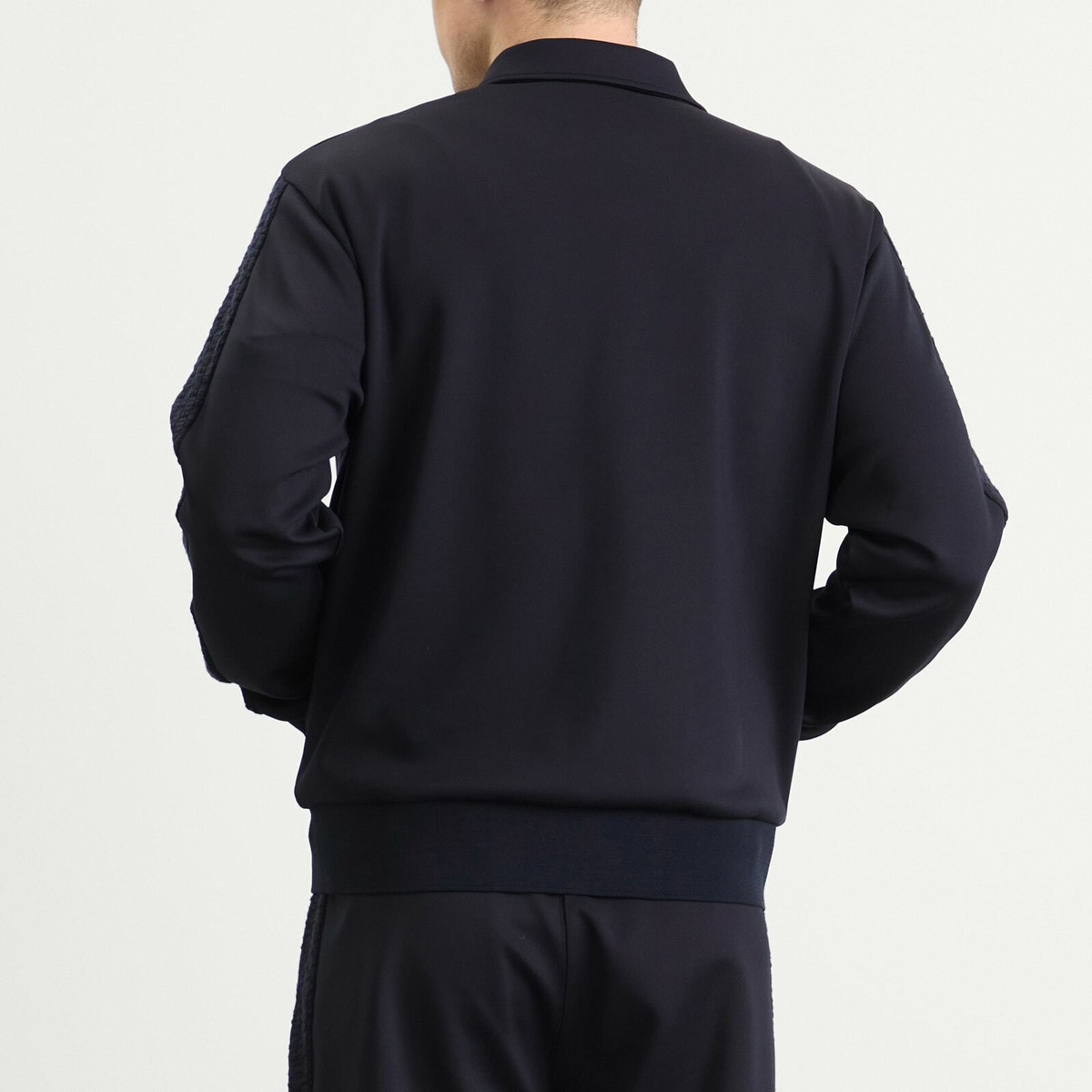 Palmes Men's Tricot Track Jacket in Navy