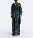 Taller Marmo Firefly sequined kaftan