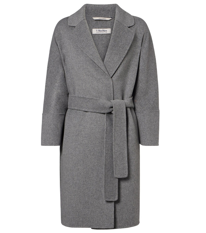 Photo: 'S Max Mara Virgin wool wrap coat
