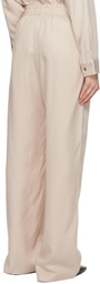 Han Kjobenhavn Beige Wide-Leg Trousers