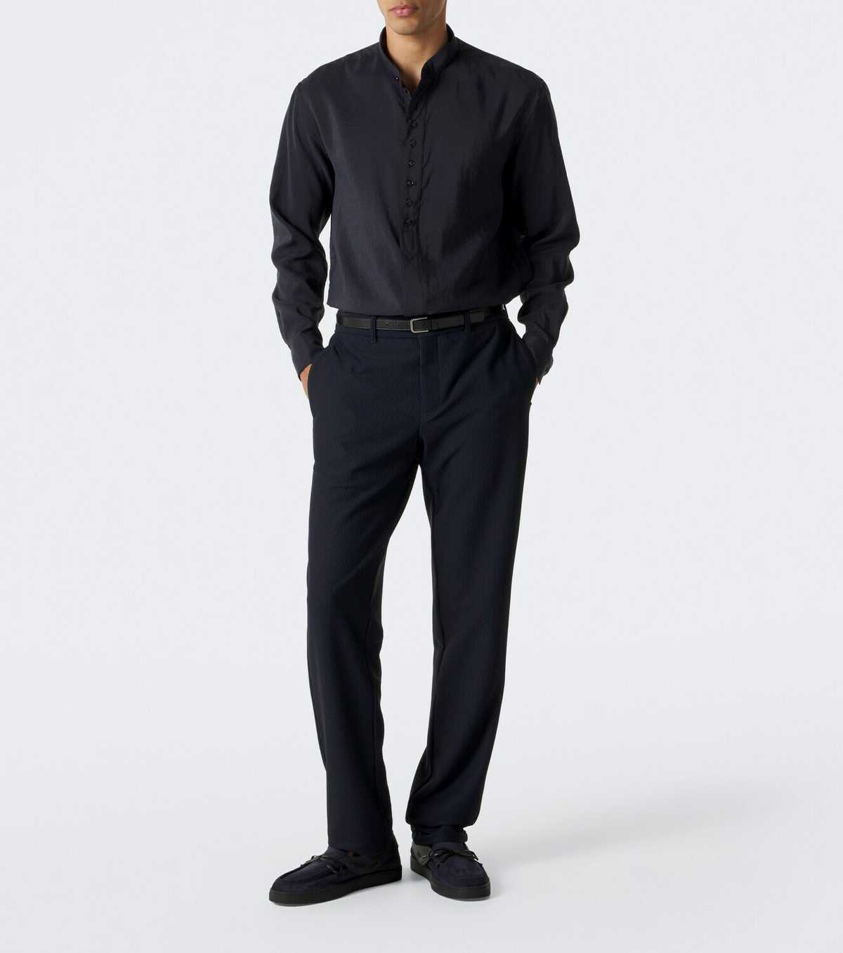 Giorgio Armani Silk-blend shirt