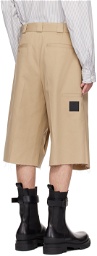 Givenchy Beige Extra Wide Shorts