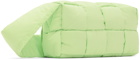 Bottega Veneta Green Padded Tech Cassette Bag