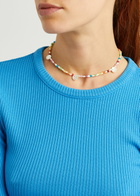 Roxanne First Disco Pearl and Beaded Necklace - Multicoloured 1 - One Size